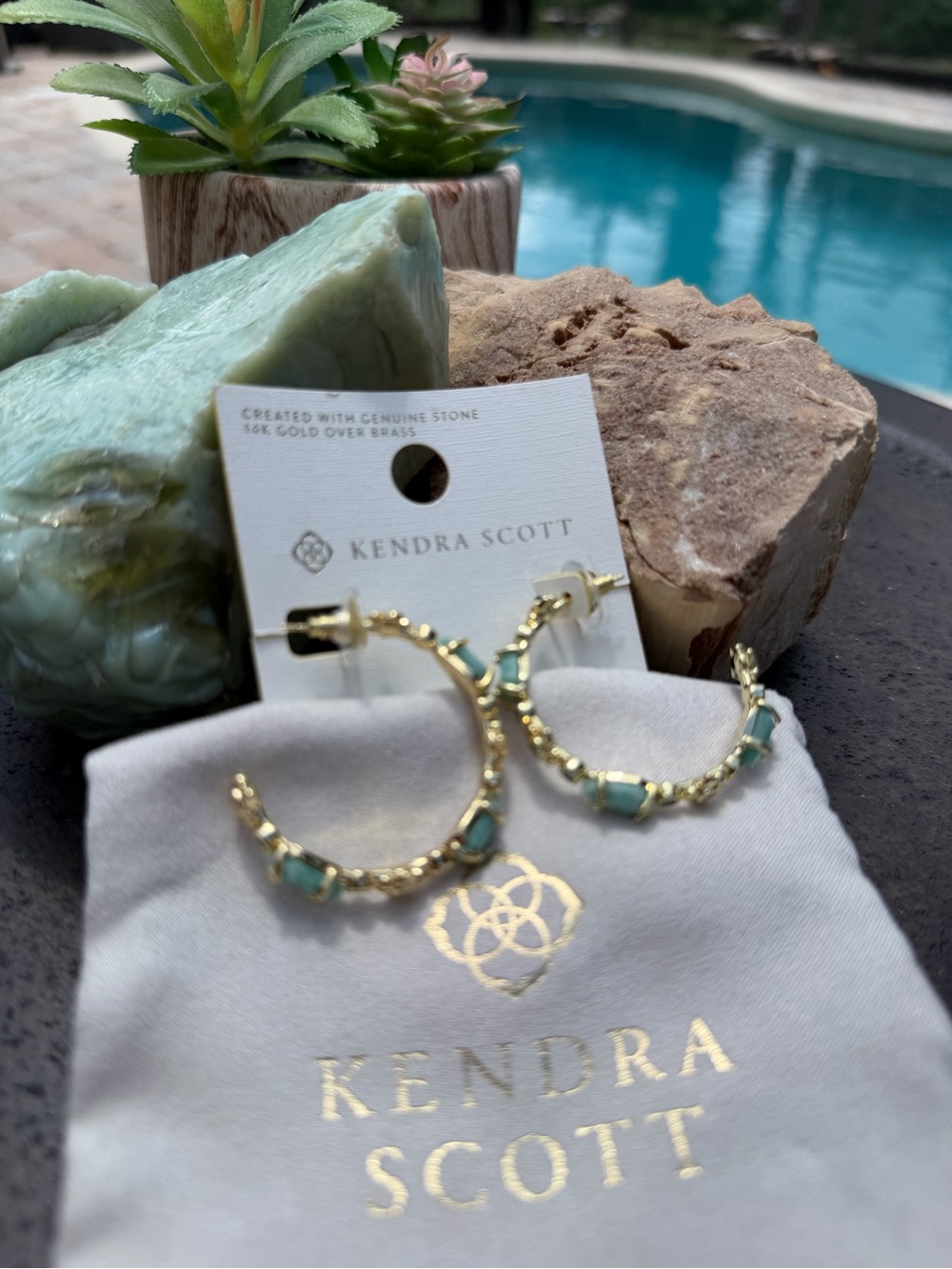 NWT KENDRA SCOTT Earrings - Beautiful Designer - Classic - Boho Earrings - Picture 3 of 9